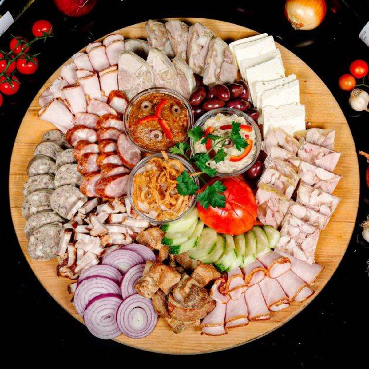 Platou Spiritul Crăciunului "25